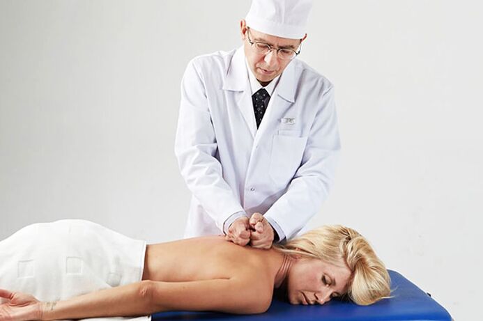 Masajea Cervical eskualdearen hantura